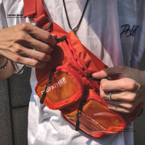 Purse Strings Mens Function Craze 2021 New Chest Bag Summer Tooling and Tide Card Schoolgirl Sloped Satchel