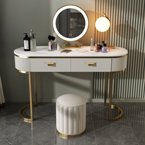 Light luxury dresser Bedroom Modern simple small household makeup table Advanced sense net red ins wind paint makeup table