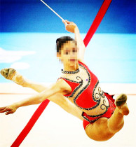 Custom-made art gymnastics clothes for primary and secondary school students aerobics clothes cheerleading clothes for children's competition clothes