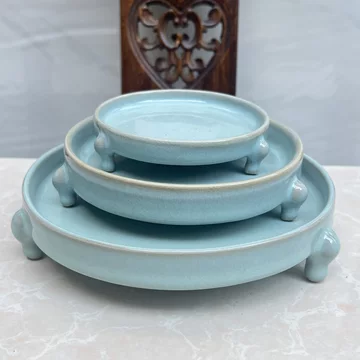 汝窑天青三足洗-汝窑天青三足洗促销价格、汝窑天青三足洗品牌- 淘宝