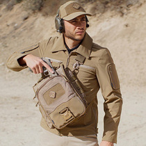 American Crisis 4 Hazard4 Tactical Single Shoulder Backpack Army Meme Satchel Hand Messenger Postman Bag