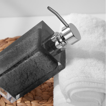 Nordic style hand sanitizer lotion shampoo bottle bottle pressing bottle light luxury high-end hotel home set