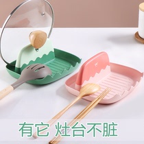 Usiju multi-function sitting spatula rack Household kitchen spoon chopsticks soup spoon storage rack Pot cover rack