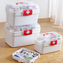 Medicine box Family packing Student dormitory large-capacity storage box Small medicine medicine storage box Household small medicine box