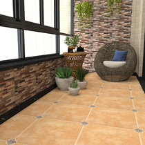 American pastoral style antique tiles 600x600 living room retro tiles Villa balcony Outdoor courtyard Non-slip floor tiles