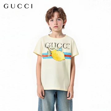 GUCCI PETER RABBIT コラボ Tシャツ クリーム色 548034_XJGAQ_9255_001_100_0000