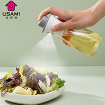 Japanese household oil spray bottle Barbecue oil control spray bottle Kitchen cooking oil olive oil press oil pot