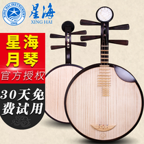 Beijing Xinghai Yueqin 8216 Yueqin Xipi Erhuang Yueqin musical instrument Beijing opera accompaniment send accessories