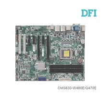 Industrial motherboard# DFI CMS630-W480E-Q470E 10 generation ATX industrial control motherboard