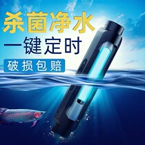 Old fisherman Aurora extinguished UV germicidal lamp fish tank aquarium bottom filter diving three-in-one timing with sheath Shunfeng