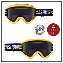 Send lenses] ASHBURY Korean ski goggles men and women display version large lens face small black pants 6