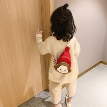 Japanese children's bag cute boys and girls fashion princess mini cartoon shoulder chest bag baby messenger bag