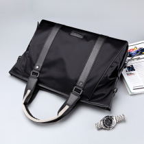Briefcase male oxford cloth Leisure Skew Satchel Bag Boomer Business Meeting Bag Briefcase Mens Handbag