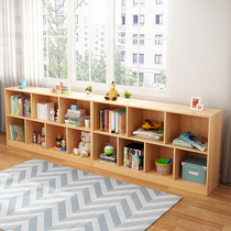 Bookshelves household bookcase shelves landing multi-layer simple modern students to collect the lattice locker