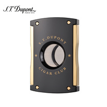 S T Dupont French Dupont Cigar Club Commemorative Stainless Steel Double Opening 003512