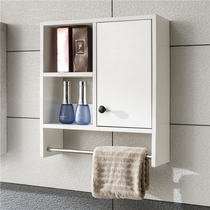 Toilet bathroom side cabinet waterproof side cabinet toilet narrow cabinet toilet storage rack hanging cabinet wall type