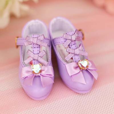 taobao agent Spot [30,000 Dean] DH/4 -point shallow purple high -heeled shoes BJD Dollhearts