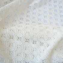 Cotton lace water soluble lace fabric clothing tablecloth curtain bay window wedding dessert table fabric fabric