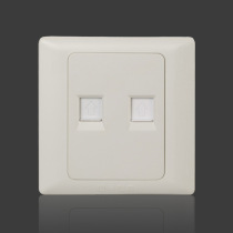 (For engineering)Four-way Matsumoto switch socket Broadband network socket Telephone computer socket panel