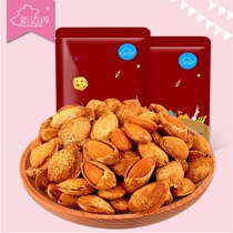New border nut snacks Cream flavor paper skin Badanmu dried fruit Big almond kernels Xinjiang specialty Badamu New Year goods