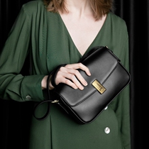INJOYLIFE tofu bag 2021 New Women bag shoulder bag Joker box retro small square bag leather shoulder bag