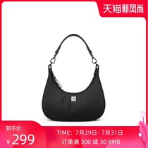 INJOYLIFE mini nylon bag womens bag 2021 new fashion hobo armpit bag chain bag portable bag
