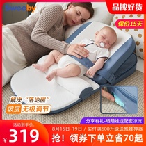 sweeby baby anti-vomiting milk pillow pad Newborn baby anti-overflow milk artifact Anti-choking milk pillow to soothe feeding