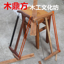Wood Ding square woodwork saw mahogany saw hand plate saw large saws old old woodwork saw cut cut saw
