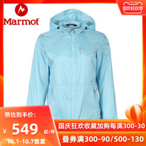 (21 new) Marmot Marmot Groundhog outdoor water-proof breathable sweat-wicking womens skin clothing Four Seasons Chen jacket