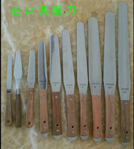 8 inch ink mixing knife tin paste mixing knife SMT tin slurry scraper stainless steel ink mixing knife oil mixing knife 4-18 inch