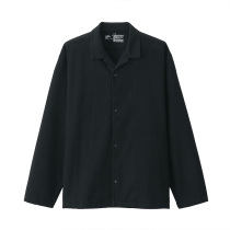 MUJI MUJI mens and womens flannel open collar shirt (no gender)