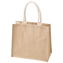MUJI jute simple folding shopping bag A4