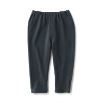 No-print good products MUJI baby Luo vein braided tapered pants