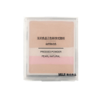 Unimprinted Good Pink MUJI Tricolour Pink Pie-style bulk powder