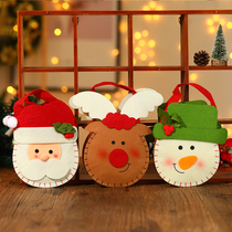 Christmas socks gift bag Christmas Eve old man apple bag candy Ping An fruit kindergarten childrens handbag