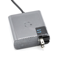 HP HP original 65W Travel portable power adapter ENVY Laptop Charger 4 5 blue round port