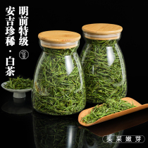 Authentic Anji white tea premium 2021 new tea gift box Rare alpine green tea buds Bulk tea before rain