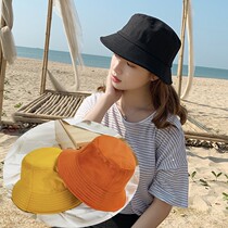 Manufacturers summer fashion solid color light plate fisherman hat basin cap outdoor sun visor fishing cap