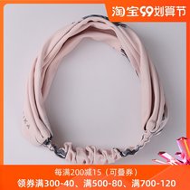 Tititika exercise yoga hair band elastic sweat absorption wide narrow side running headband 0F0A13048