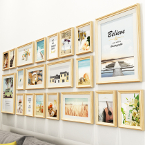 Nordic photo wall decoration childrens room frame wall baby girl bedroom small wall Wall Wall combination non-punching creativity