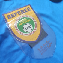 Shangjutang#Football referee equipment referee badge protective cover 3M glue velcro badge cover