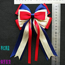 Students wear school uniforms school ethos Hanfu bow hair ornaments hair clips flower heads hair bands hair rings rubber bands full mail
