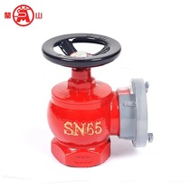  Indoor fire hydrant fire hose valve SN65 three copper fire faucet 2 5 inch Minshan fire hydrant