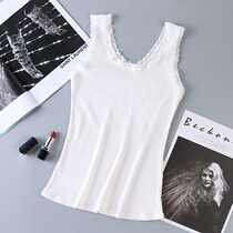 Urban sexy beauty Ru suoshou heart female spring and summer black white wear sleeveless comfortable slim underwear