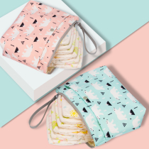 Diaper storage bag Baby diapers Clothes storage bag Portable baby diapers diapers bottles out of the bag