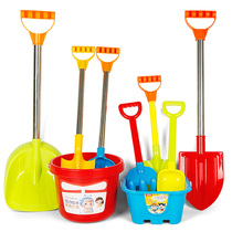 Childrens snow shovel digging snow toy beach set baby shovel and bucket sand tool play sand set snowman