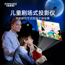 Childrens projector luminous toy Starry sky story Early education machine Birthday gift Puzzle starry sky light girl boy