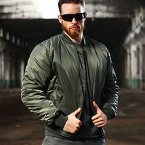 Archon MA1 flight jacket mens autumn and winter thickened warm jacket tactical cotton suit male military fan ma1 flight suit
