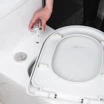  Submarine toilet cover Household universal toilet cover Toilet cover thickened old-fashioned toilet seat cover accessories