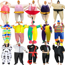 Sumo inflatable suit Zodiac cow performance clothes Clown ballet funny annual meeting performance clothing inflatable doll suit